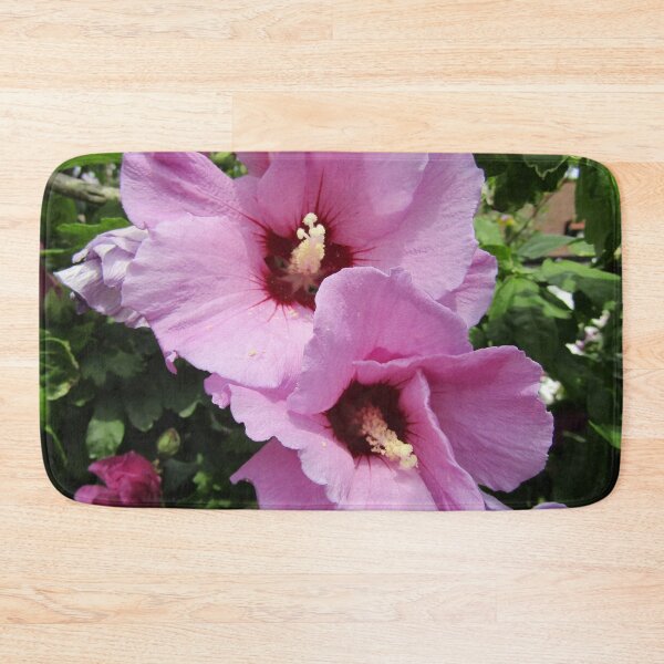 Item preview, Rose of Sharon (Hibiscus syriaca) - pink designed and sold by joshuarainbird.