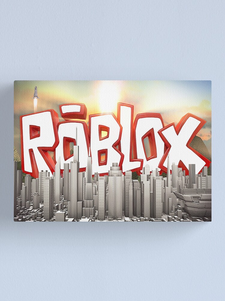 Roblox City Canvas Print By Oneeyedsmile Redbubble - roblox canvas prints redbubble
