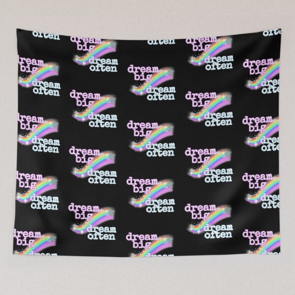 Item preview, dream big dream often rainbow  - Boo-da-chay designed and sold by Boo-da-chay.