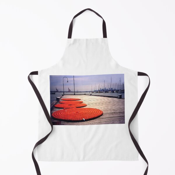 Item preview, Rope Circles on jetty, Williamstown designed and sold by Roz McQuillan Fine Art & Photography.