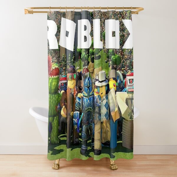 Game Face Shower Curtains Redbubble - cannibal roblox song id