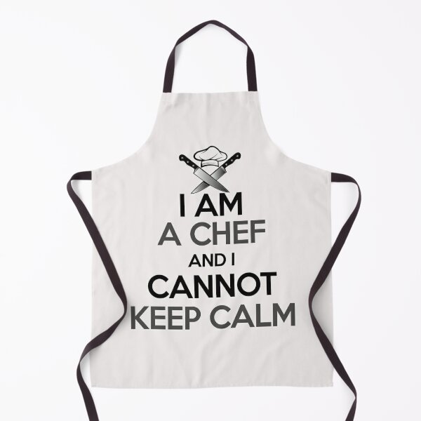 Funny culinary chef gift for men and women cooks Apron for Sale by  MyOnlineTees