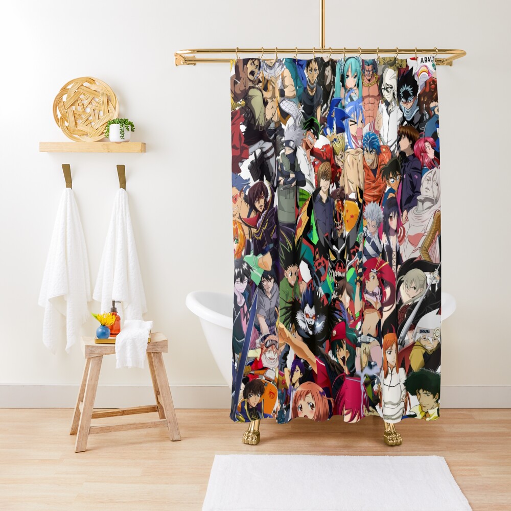 "Anime Japan All Series" Shower Curtain for Sale by donaldstone