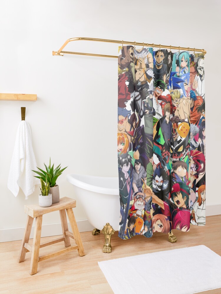 "Anime Japan All Series" Shower Curtain for Sale by donaldstone