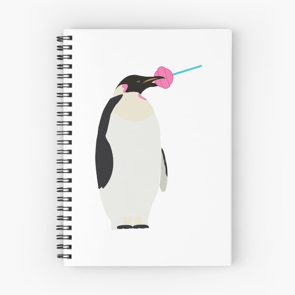 Item preview, Penguin Licking a Pink Lollipop designed and sold by idovedesign.