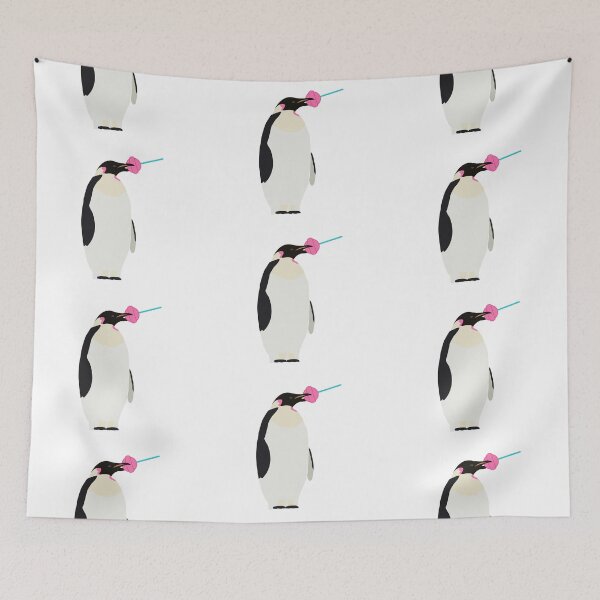 Item preview, Penguin Licking a Pink Lollipop designed and sold by idovedesign.
