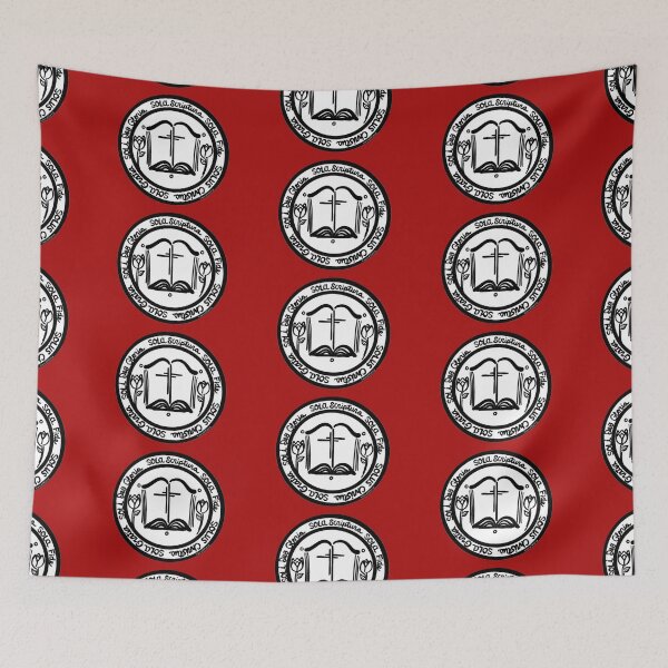 Item preview, Bold Five solas medallion designed and sold by hannaHKyong.