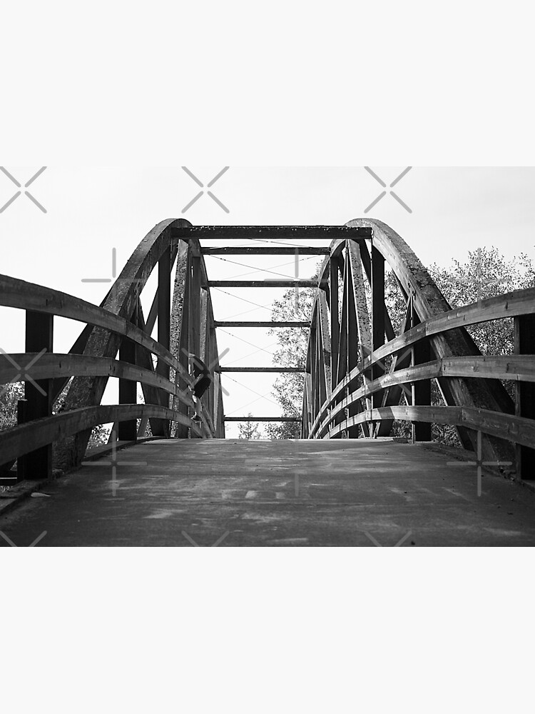 Thumbnail 3 of 3, Sticker, Bothell Landing Bridge designed and sold by ColeRW.