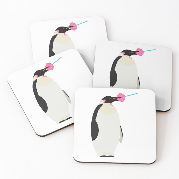 Item preview, Penguin Licking a Pink Lollipop designed and sold by idovedesign.
