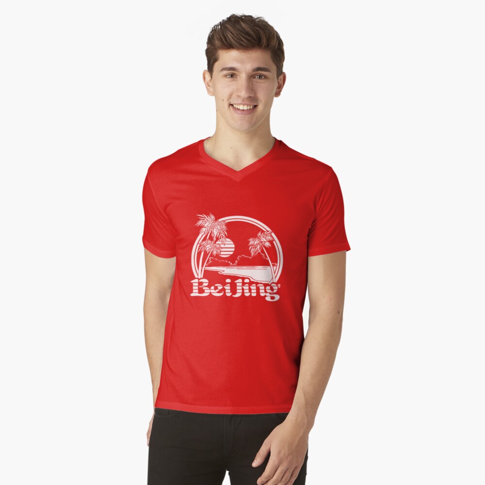 Item preview, V-Neck T-Shirt designed and sold by Plastered8.