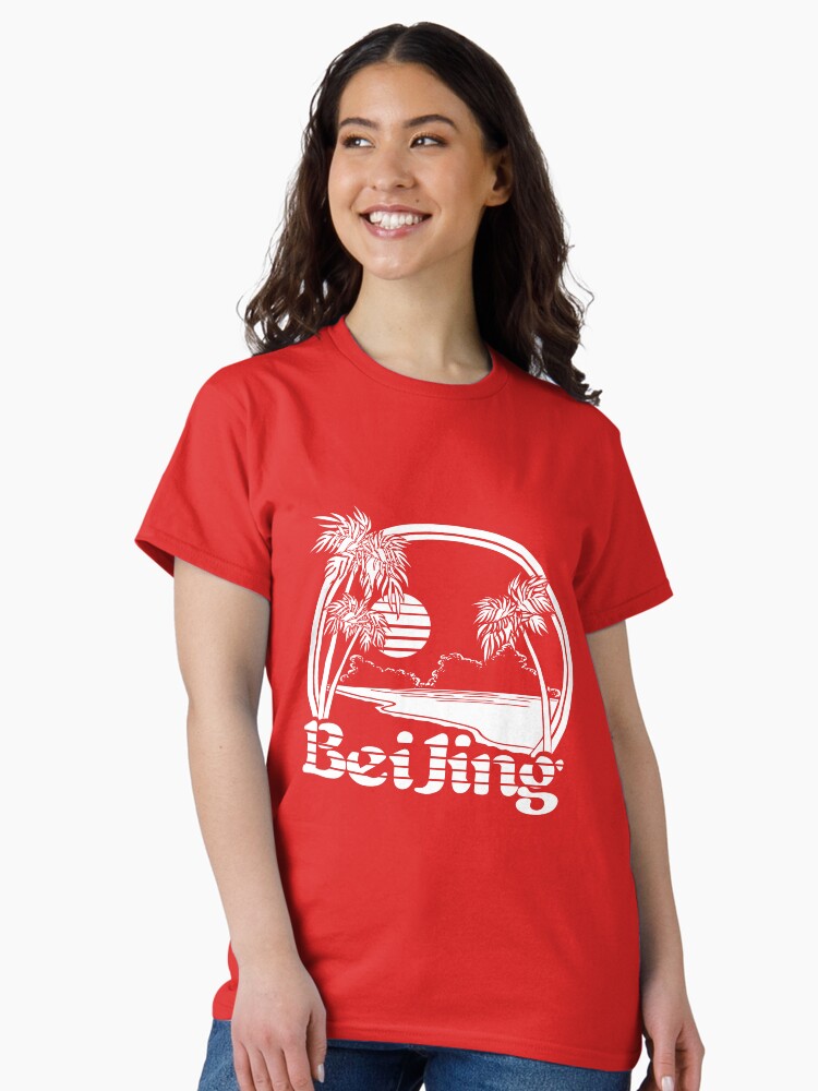 Thumbnail 2 of 7, Classic T-Shirt, Beijing Seaside designed and sold by Plastered8.