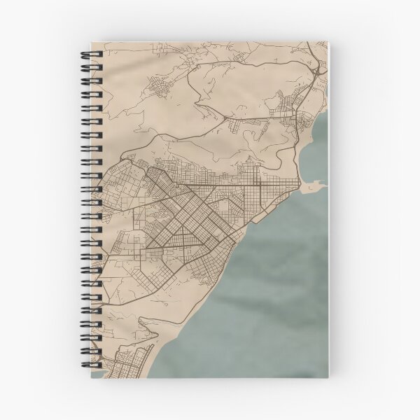 Item preview, Comodoro Rivadavia Mapa Sepia designed and sold by CPTVDesign.