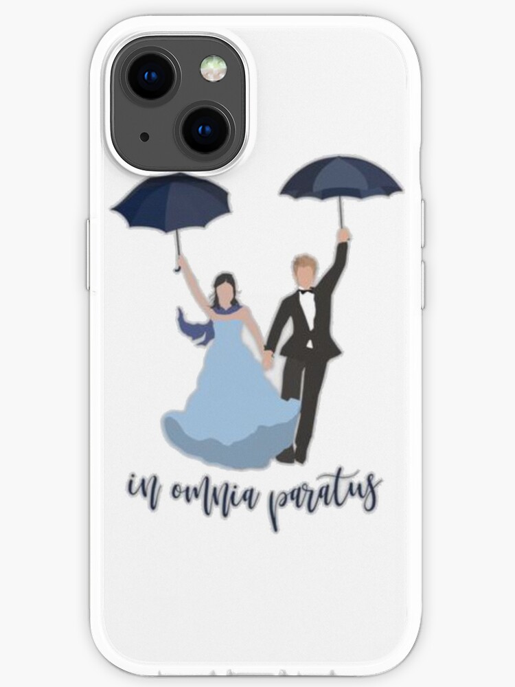 In Omnia Paratus Drawing Iphone Case By Bellachiango Redbubble