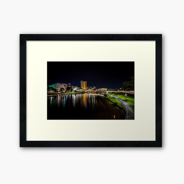 Item preview, Adelaide Riverbank at Night V designed and sold by Ray's Photos & Art.