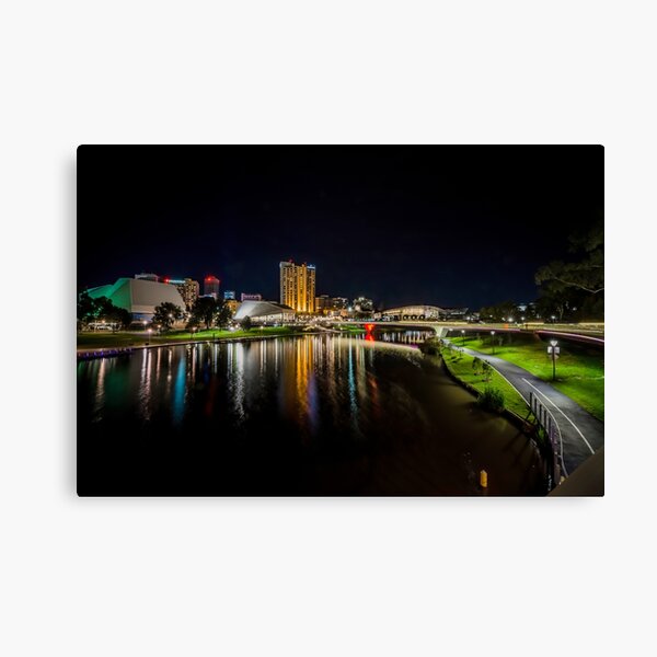 Item preview, Adelaide Riverbank at Night V designed and sold by Ray's Photos & Art.
