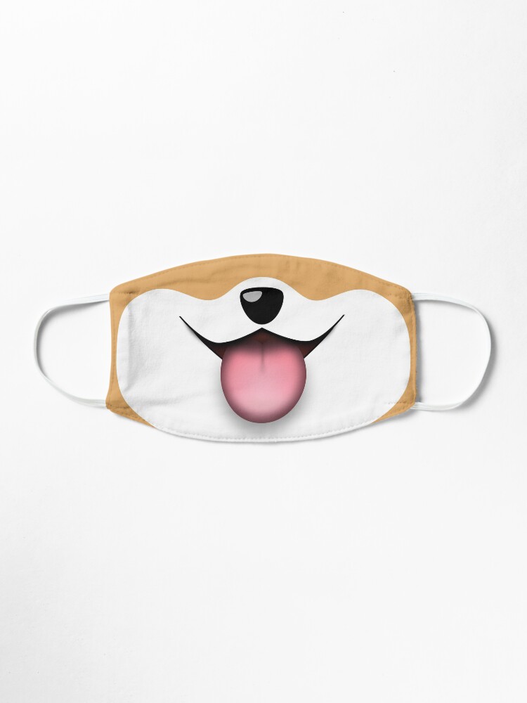 Alternate view of Smile like a Shiba Inu! Mask