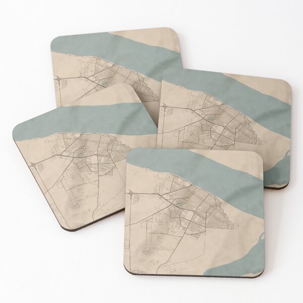 Item preview, Rio Gallegos Sepia Map designed and sold by CPTVDesign.