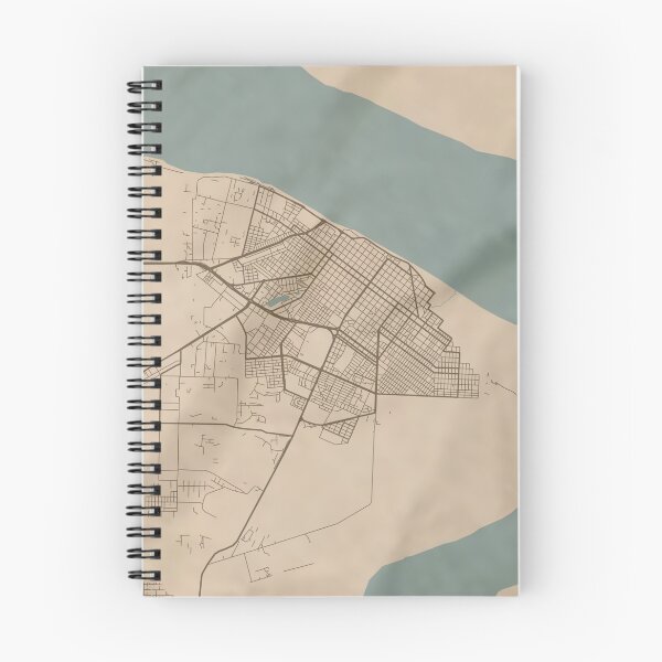 Item preview, Rio Gallegos Sepia Map designed and sold by CPTVDesign.