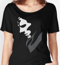 Mysterious with Cheekbones Women's Relaxed Fit T-Shirt