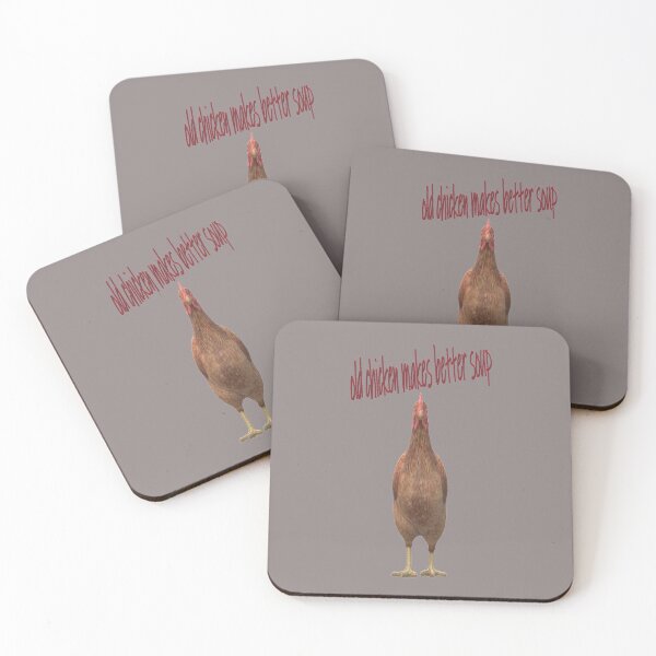 Item preview, Old Chicken makes better soup designed and sold by sketchsabel.