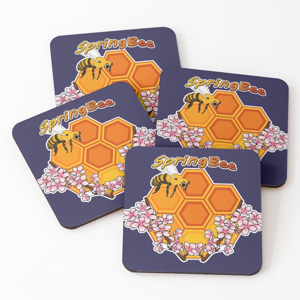 Item preview, Coasters (Set of 4) designed and sold by SpringBeeArt.