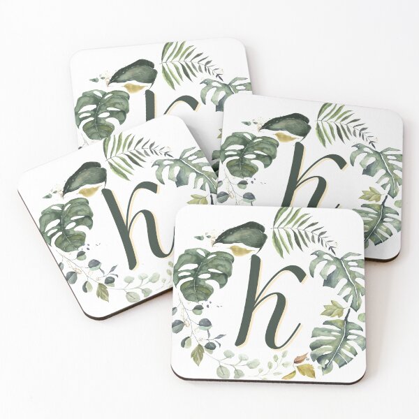 Item preview, Floral Wreath Initial Letter K designed and sold by TheFamilyVan.