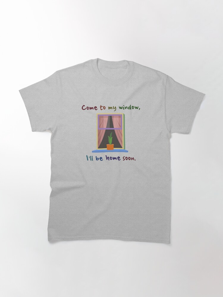 Alternate view of Come To My Window - Melissa Etheridge Design Classic T-Shirt