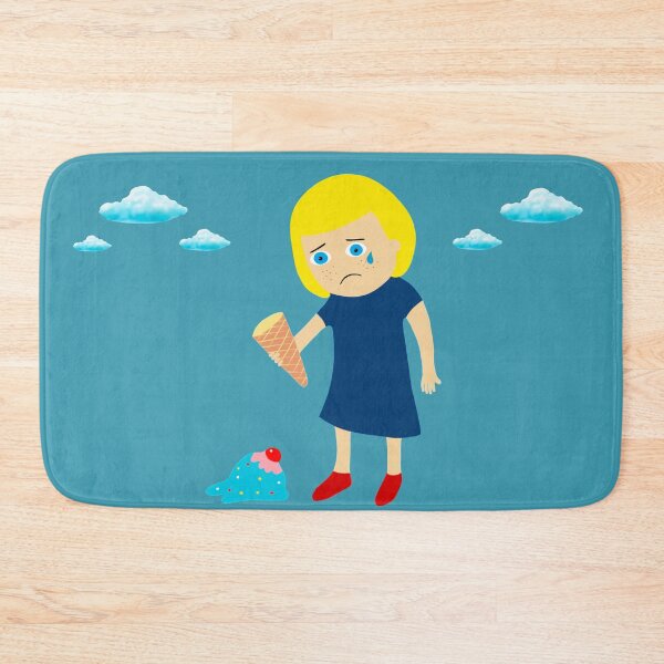 Item preview, Girl Drops her Ice Cream  - Large Format Design designed and sold by MarcSabuncu.