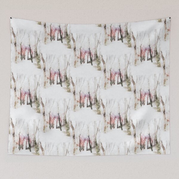 Item preview, Winter Tree Lined Path designed and sold by Ollivrosa.