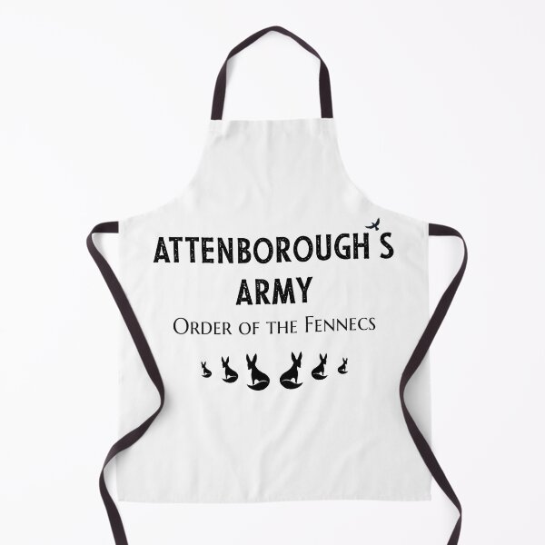 Item preview, Attenborough's Army: Order of the Fennecs - Black on White designed and sold by ImperfectLife.