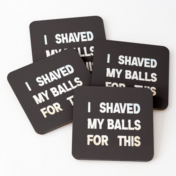 Item preview, i shaved my balls for this white designed and sold by silverass.