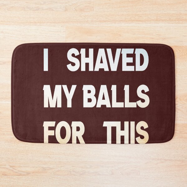Item preview, i shaved my balls for this white designed and sold by silverass.