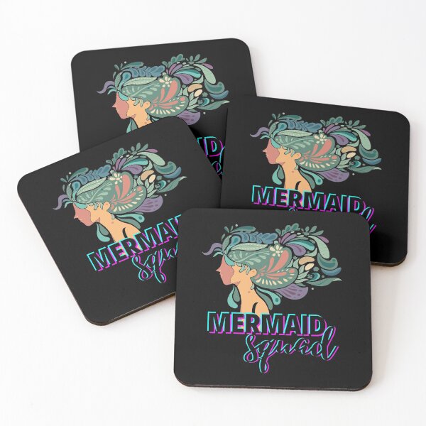 Item preview, Mermaid Squad : Funny Mermaid Gifts Idea designed and sold by SJRoil.