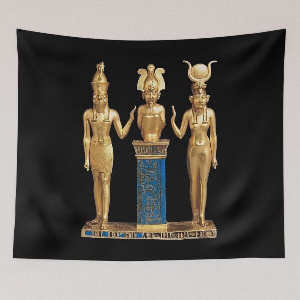 Item preview, Isis, Osiris, and Horus triad (Osorkon II) designed and sold by DotorEaon.