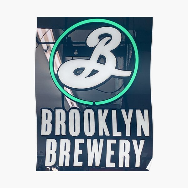 Brooklyn Brewery Lager Pizza L.E.D Sign 