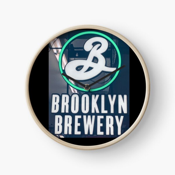 Brooklyn Brewery Light Up Sign Clock