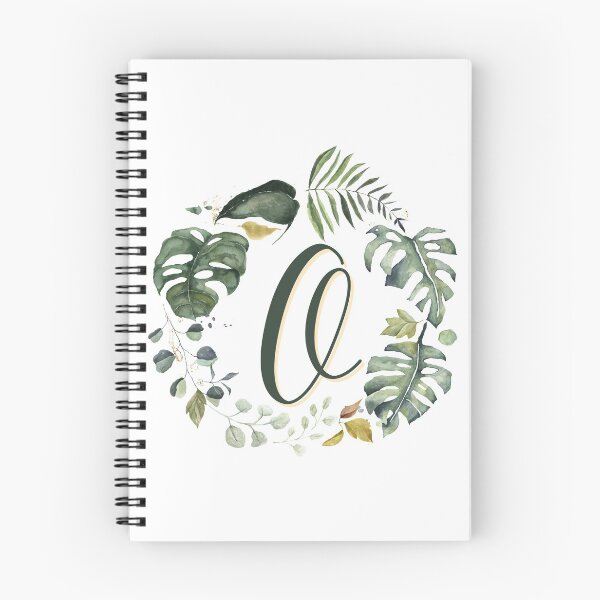 Item preview, Floral Wreath Initial Letter O designed and sold by TheFamilyVan.