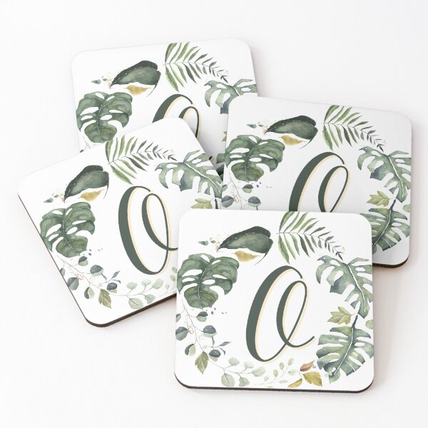 Item preview, Floral Wreath Initial Letter O designed and sold by TheFamilyVan.