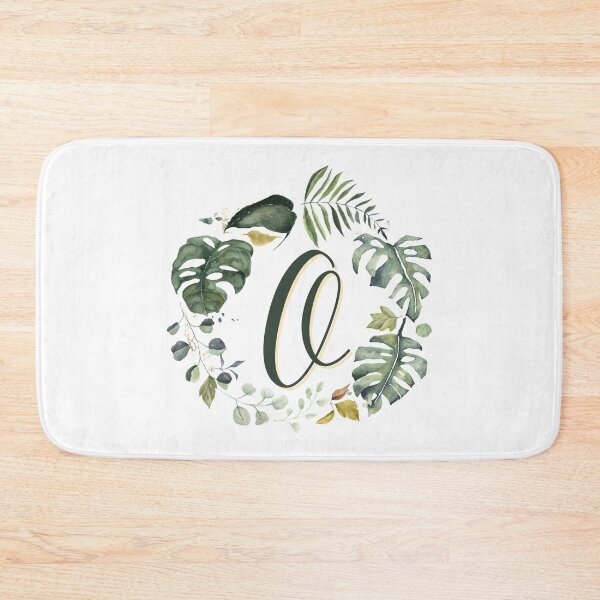 Item preview, Floral Wreath Initial Letter O designed and sold by TheFamilyVan.