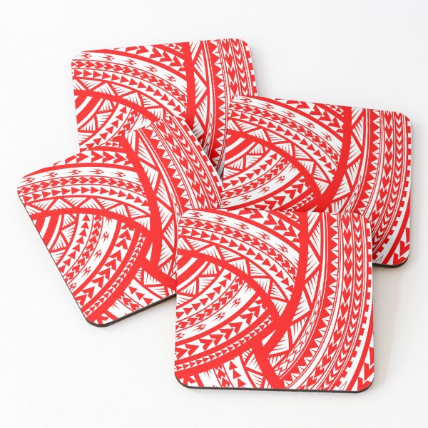 Item preview, red and white pattern  designed and sold by ARTSHACKPRINTS.