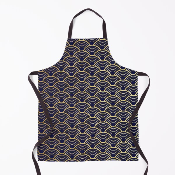 Item preview, Japanese Pattern | Circles | Golden | Premium designed and sold by Minimalwiz.