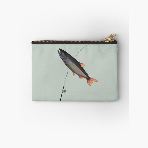 Item preview, Red the Coho Salmon - River Swimmers designed and sold by McGrachCreates.