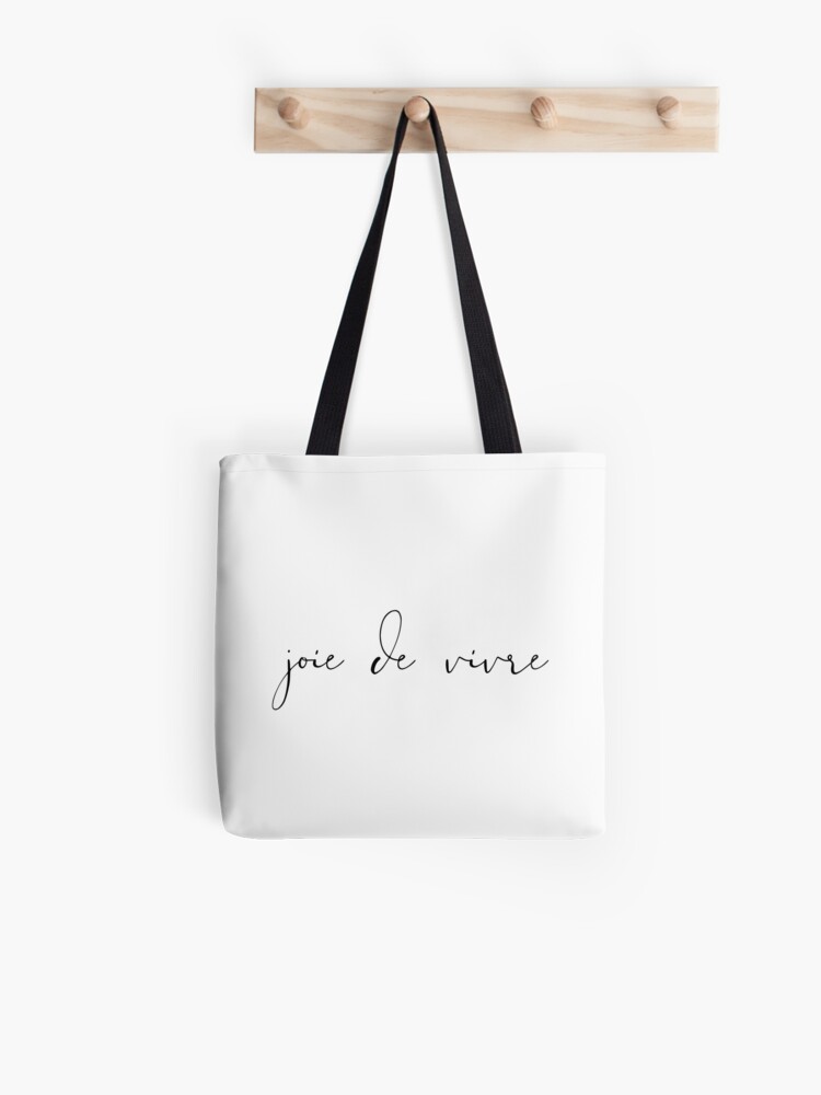 Quote, Coquette made in France, motivation, inspiration, typography Tote  Bag by Medly