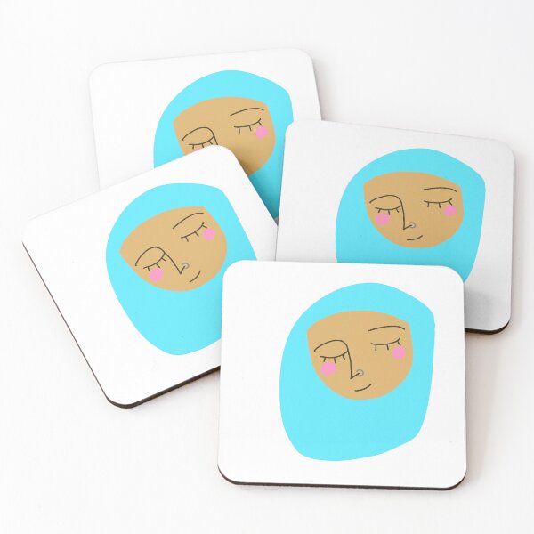 Item preview, Girl in the blue hijab designed and sold by Ecojabi.