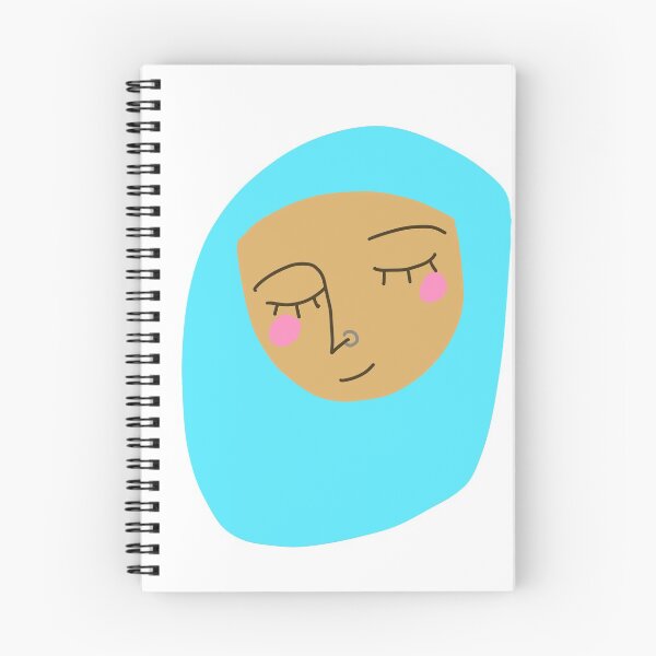 Item preview, Girl in the blue hijab designed and sold by Ecojabi.