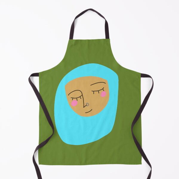 Item preview, Girl in the blue hijab designed and sold by Ecojabi.