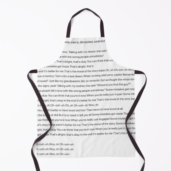 Item preview, Moral Of The Story Lyrics By Ashe designed and sold by LinhlyHarwell13.