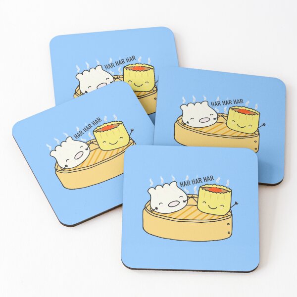 Item preview, Har Gow Siu Mai, Laugh More Smile More.  designed and sold by godelicious.