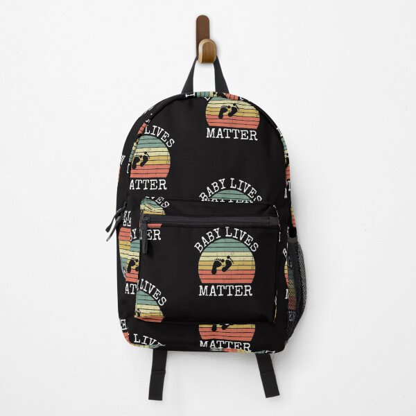 Item preview, Baby Lives Matter Retro Vintage Distressed Sunset designed and sold by AZGuzmans.