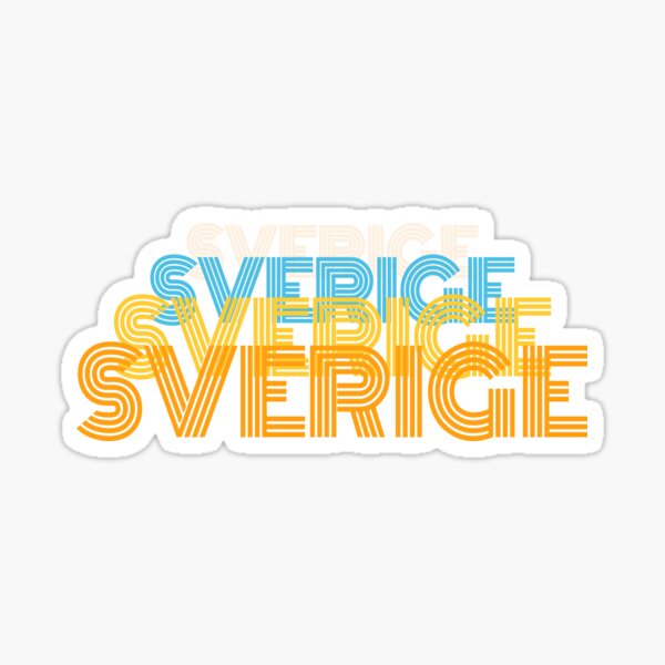 Item preview, Sverige designed and sold by swedishprints.